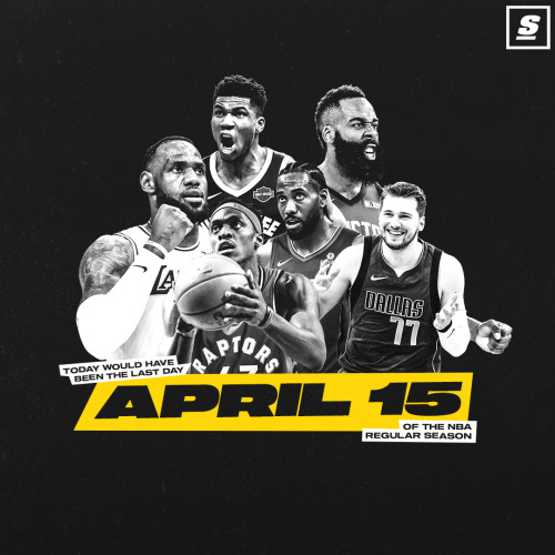 Today would have marked the last games in the NBA’s regular season.