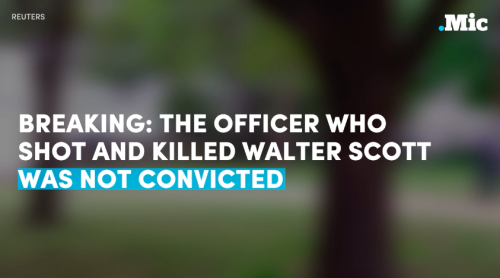 the-movemnt:  Walter Scott case ends in a mistrial after jury fails to reach a verdictA mistrial has been declared in the trial of Michael Slager, the South Carolina police officer accused of murdering Walter Scott.  The jury was reportedly unable to