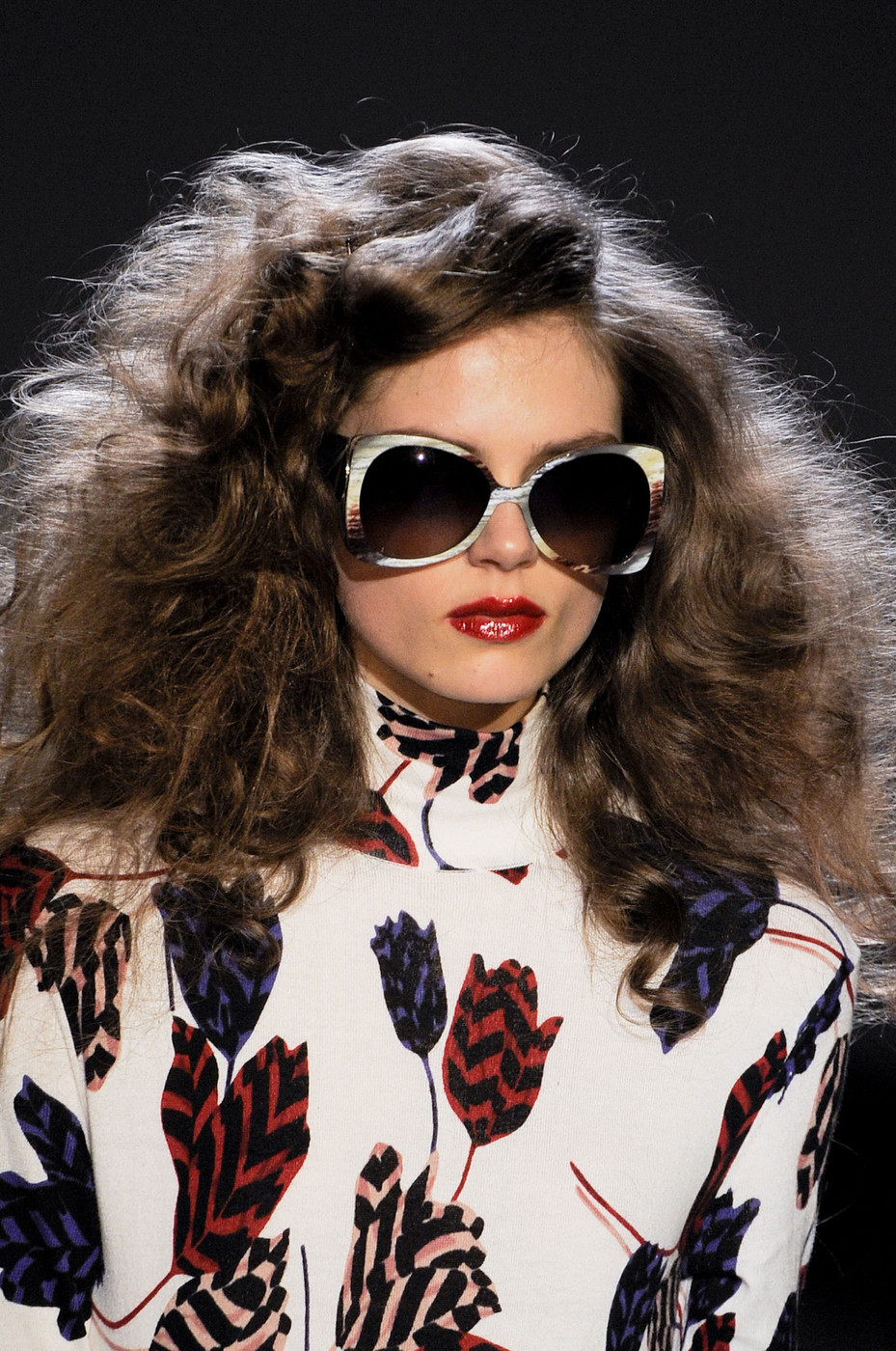  Big hair at Marc by Marc Jacobs Fall 2013 