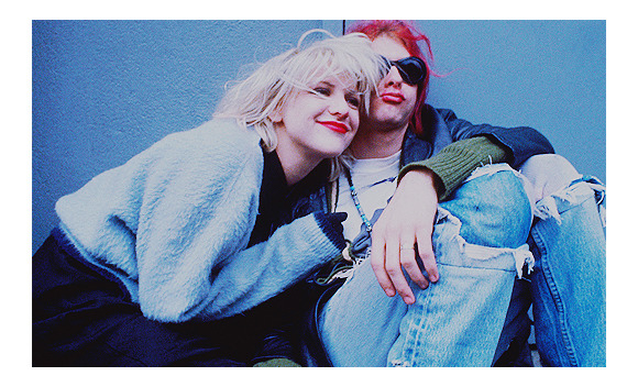 aenurysm:  Courtney and Kurt photographed by Dora Handel in New York / January, 10,