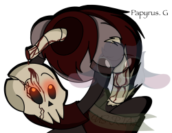 nightmare story AU — nightfright sans and nightmare papyrus