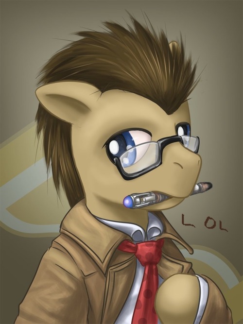 ask-dj-flutter-dash-and-vinyl:  Adventures of Docter whooves and Derpy hooves  <3