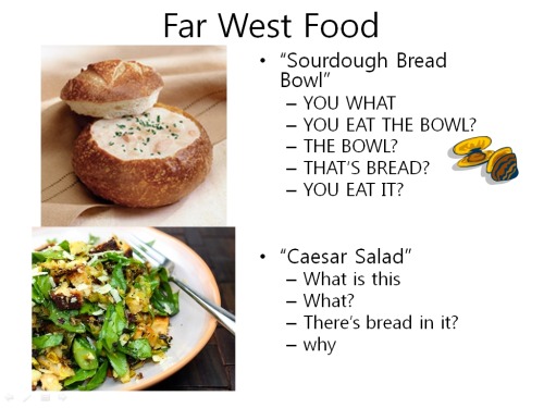 nonomella: I made this powerpoint for this week’s lesson - Regional/Iconic American Foods. I w