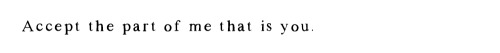 Could Have, Wisawa Szymborska // Written In The Blood, Jeanette Winterson // Stop Texting Me, Jasmine