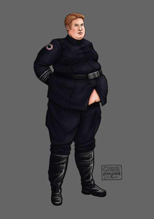 kylux-trashpile: chubeveryone: General Hux commission for @general-bunny! Thank you so much lovely!!