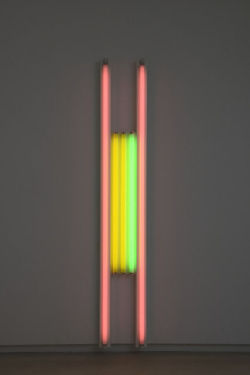 Dan Flavin.â Untitled (To Annemarie And Gianfranco) 4. 1989.