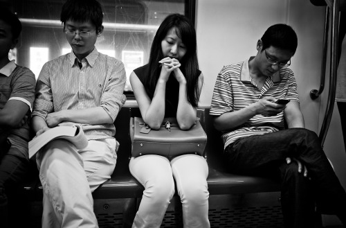 Teddy Ye: Beijing Subway series, 2013 The Beijing Subway serves the urban and suburban dis