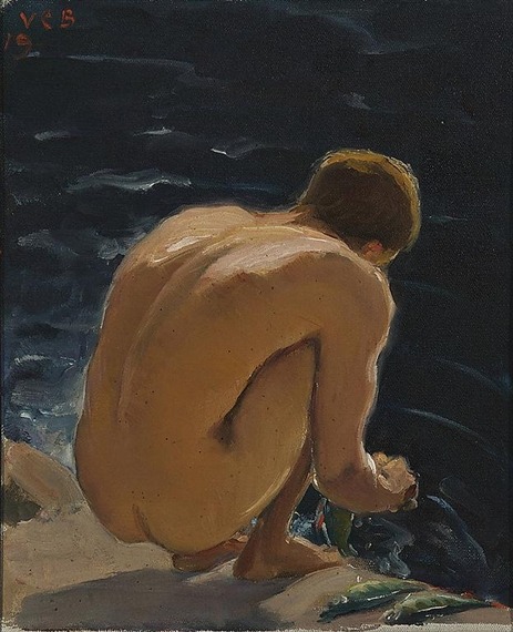 Venny Soldan-Brofeldt (Finnish, 1863–1945)Boy on a Shore