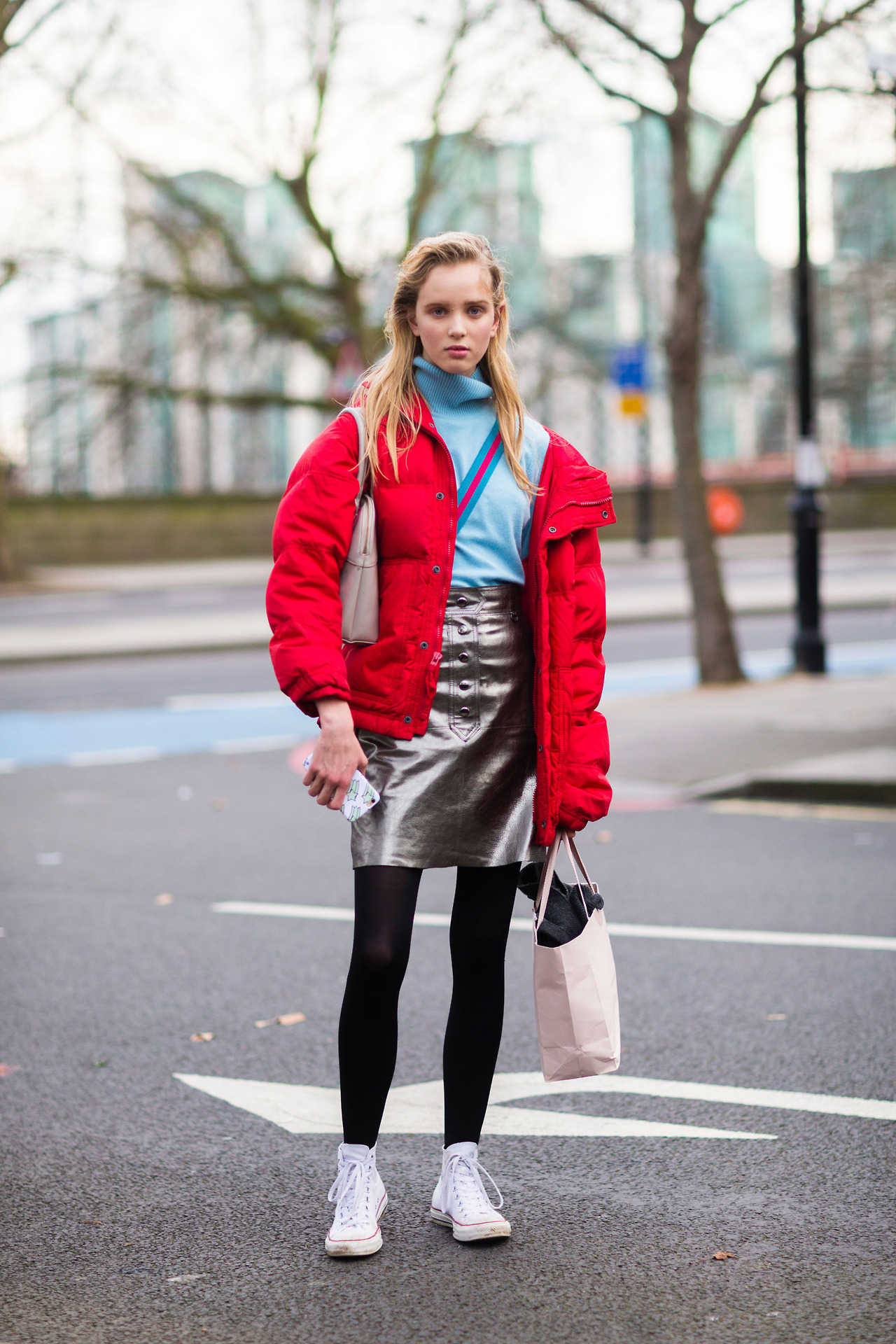 Spring, Summer, Autumn, Winter. Tights every day. 
