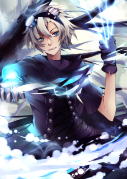 leagueofchupp:  Ezreal by Squadra [pixiv]  