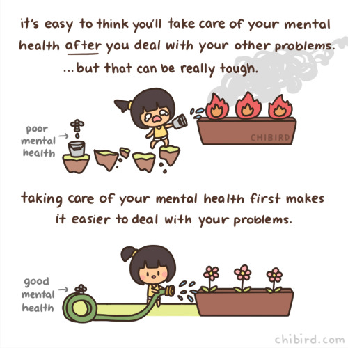 It Feels A Little Bit Backwards, But Prioritizing Your Mental Health Can Make Dealing With Other Life