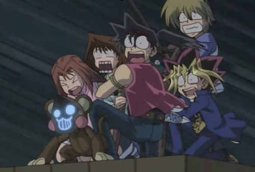 yu-gi-oh-screenshots:    Yu-Gi-Oh! Duel MonstersS3E114 - “aahh” - Yugi Muto, February 7th, 200405/09/15      