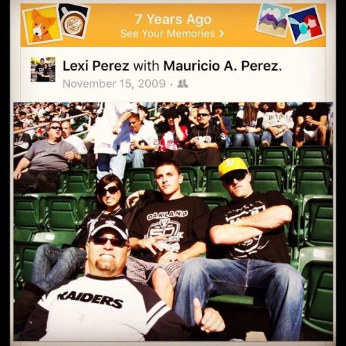 2009 not too many folks from today were there then! Go Raiders! Through thick AND THIN!