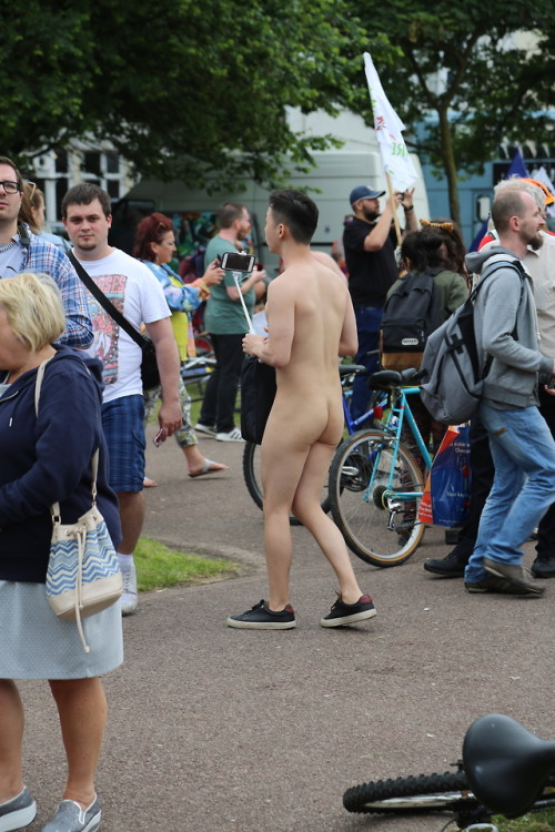 World Naked Bike Ride Brighton UK 2017New, exclusive and originally taken by the source blogs ownerT