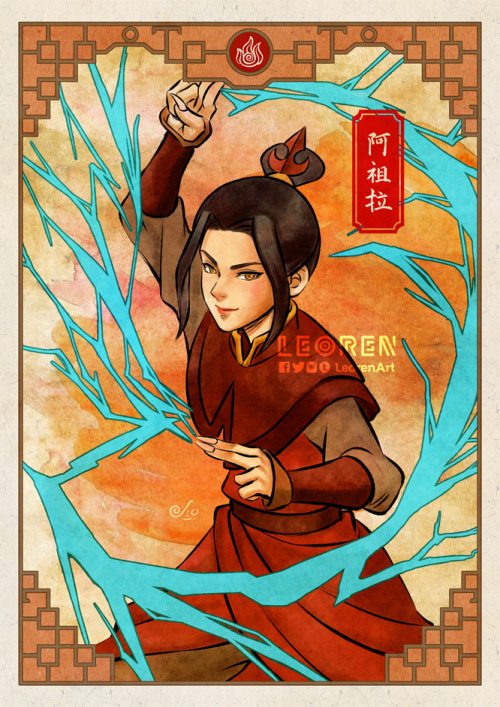 leorenart:Avatar The Last Airbender set!