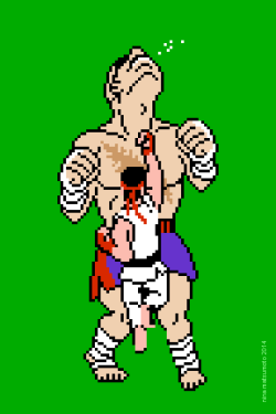 space-coyote:  Punch-Out!! Ryu VS. Sagat.