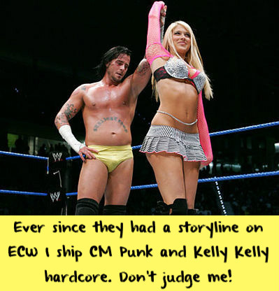 wwewrestlingsexconfessions:  Ever since they had a storyline on ECW I ship CM Punk