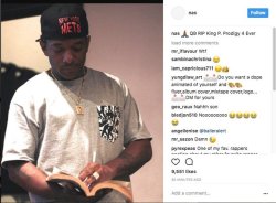 kngshxt:  Damn this shit sad af. RIP Prodigy.