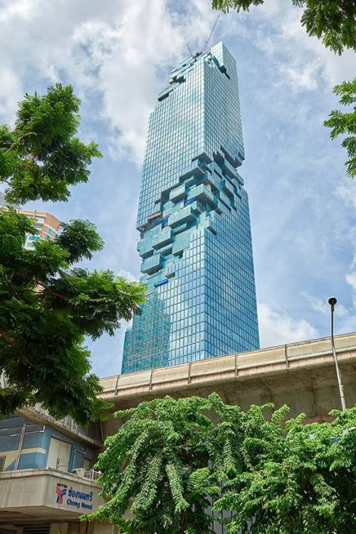 Via Redditor /u/gayfarang, Bangkok’s newest skyscraper, MahaNakhon.