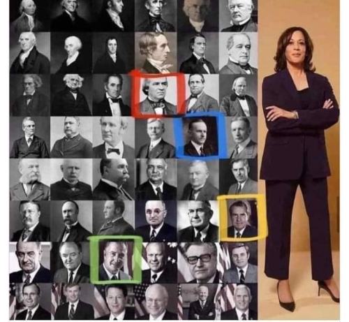 thesociologicalcinema: This image puts Kamala Harris’ Vice Presidency into perspective. See the red 