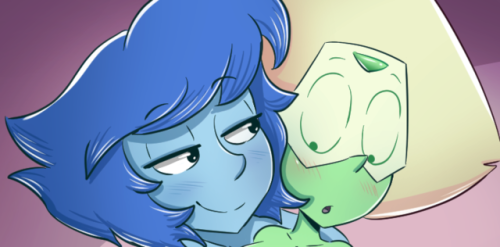 cubedcoconut: Here’s the first colored panel from the Lapidot comic! Click for full pic! Check