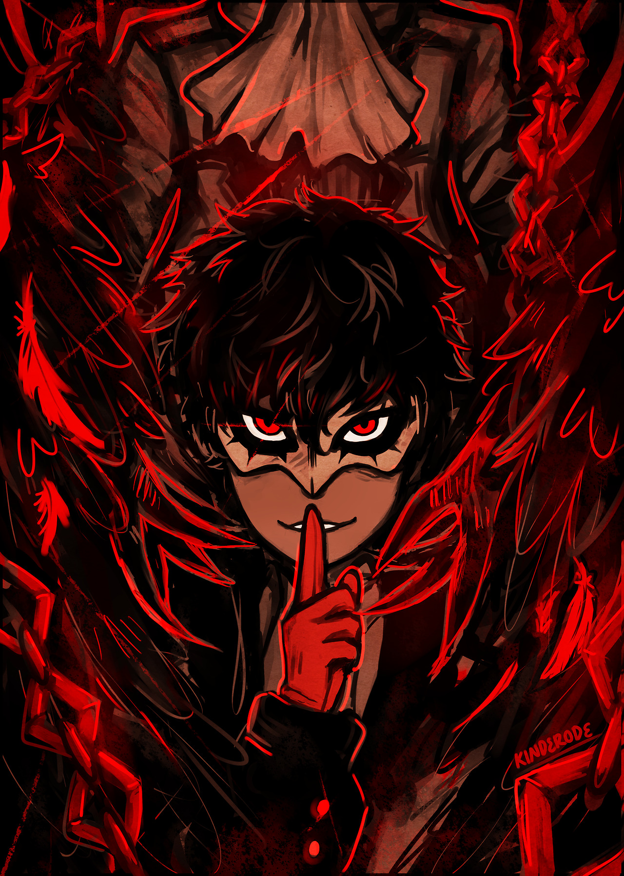 fight me helen — [ Let us start the game. ] persona 5 print for...