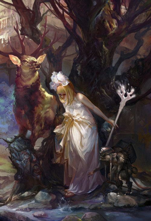 MoonRiver  chen wei www.artstation.com/artwork/K5xXG