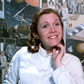 k2so:In loving memory of our princess, Carrie Fisher.