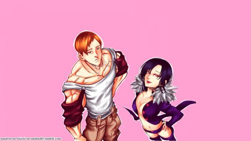 nanatsu-no-taizai-sevendeadly: { escanor &amp; merlin } Requested by anon ( wallpapers  1366px  x76