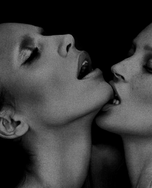 pradaphne:  Lea T and Kate Moss photographed by Mert &amp; Marcus for Love Magazine
