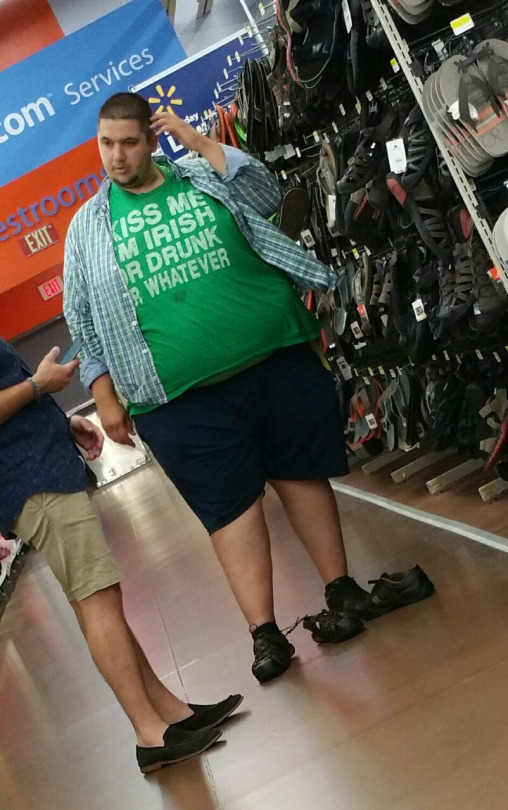 Fvck.. Hes Huge. Look At His Shape. Hes So Wide And Large. Probably Has To Pass Through A Door Sideways