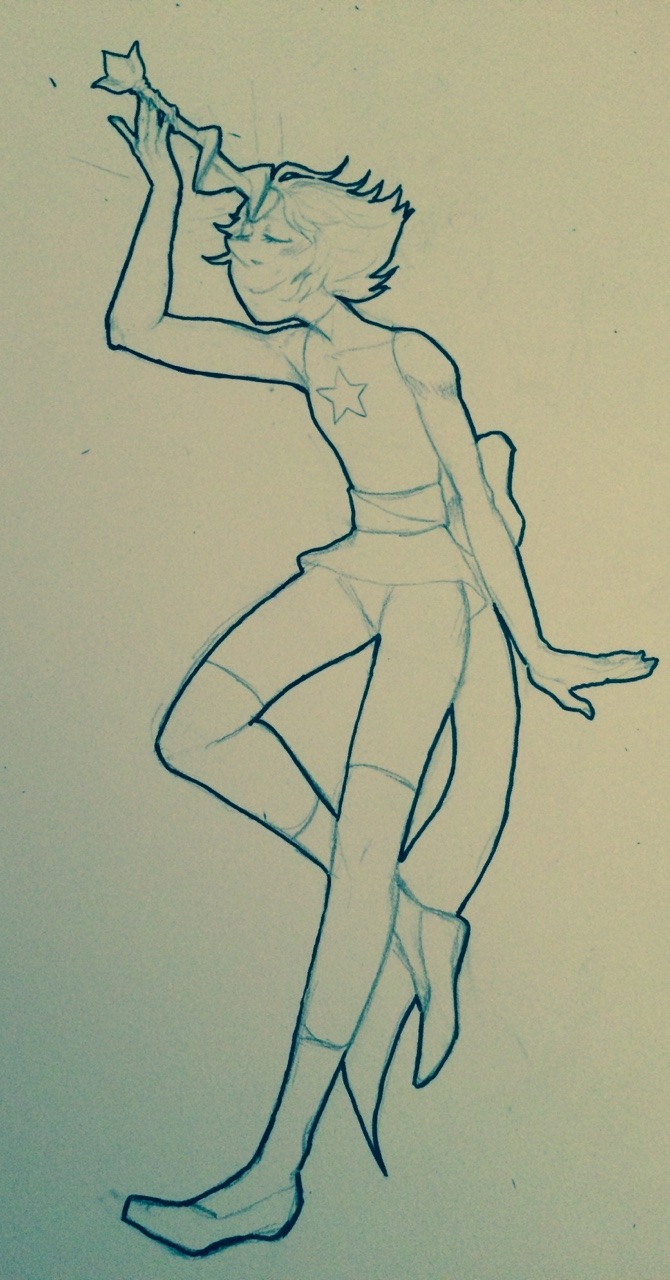 miyudraws:  Pearl doodle.
