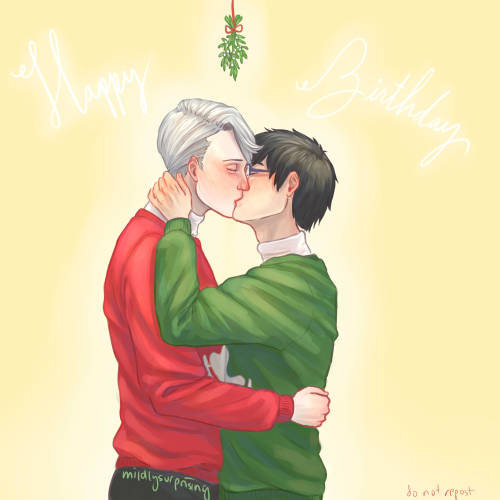 mildlysurprising:happy 25th of december!(phichit gave them the sweaters)