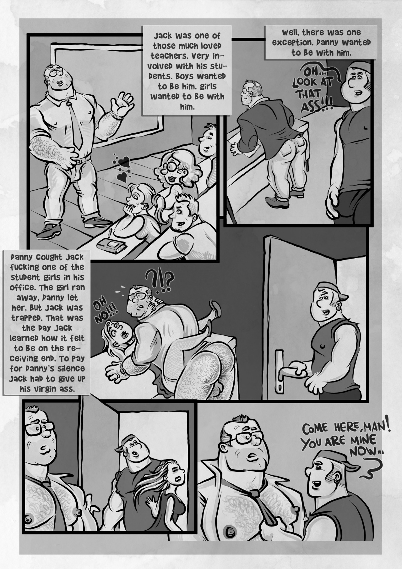 freebo23doodles:  DANNY’S FAVORITE TEACHERanother collaboration between me (freebo23)