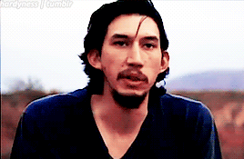 hardyness:Adam Driver + swatting flies away from his face requested by @mixtapemasterjipc​ 
