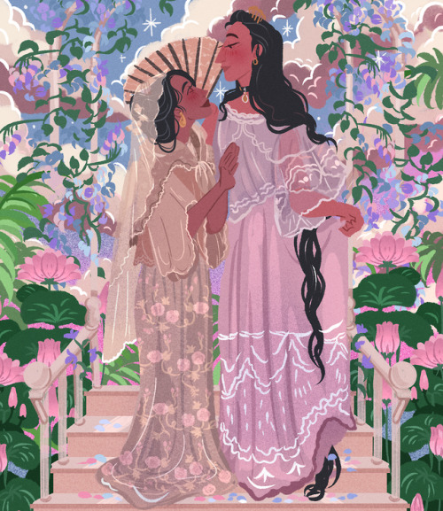 littlestpersimmon:lover, lover, lover.(Happy Independence day, Philippines, and happy Pride!)
