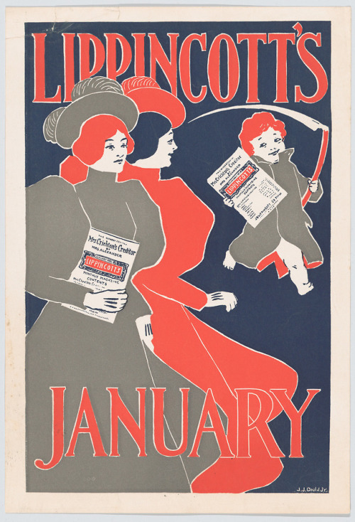 J. B. Lippincott Company (Philadelphia) (1896). Joseph J. Gould, Jr. (American, 1880-1935). Lithogra