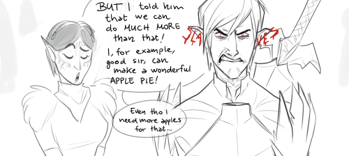 dragon-agegegege:PART 1  ヽ(゜∇゜)ノ  Fenris, look, if he doesn’t make any