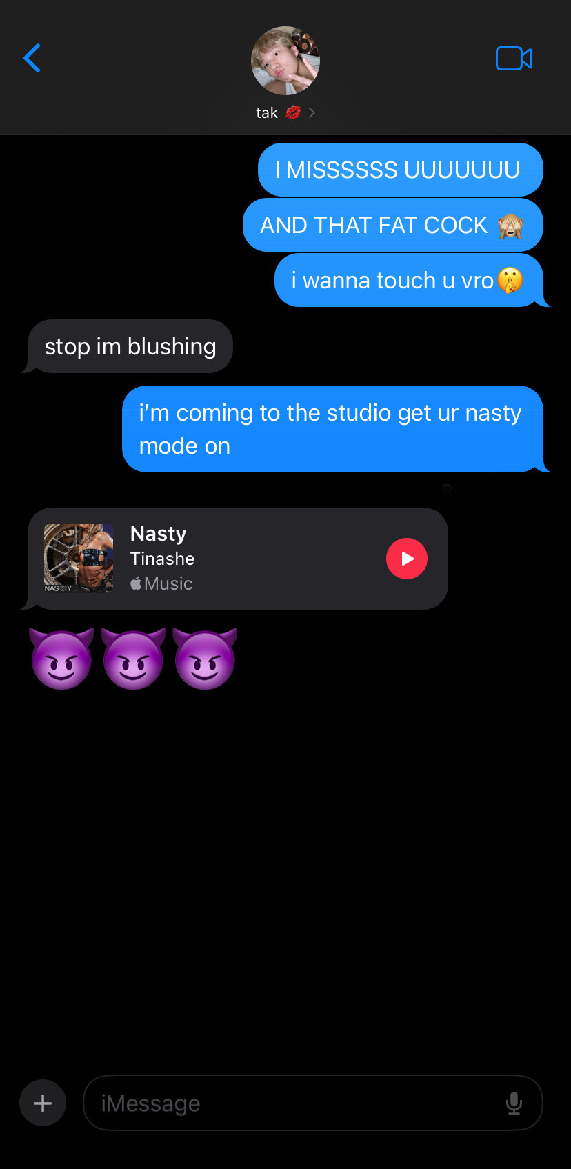 Intak Nsfw Texts ?