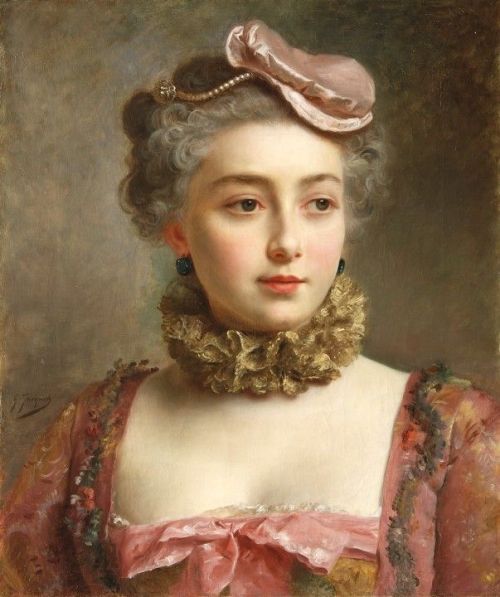 orangexocoatl:Paintings by Gustave Jean Jacquet (1846-1909) [sources]