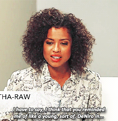 markwatney:  Gugu Mbatha-Raw &amp; Oscar Isaac at the Variety Studio 