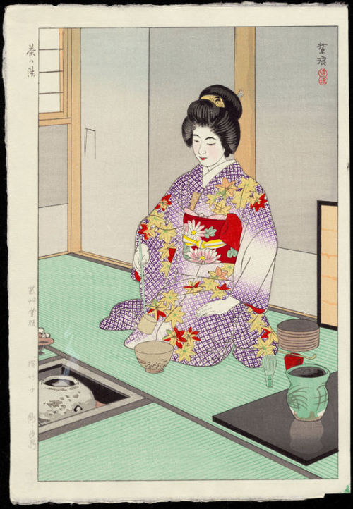 Tea Ceremony By: Shiro Kasamatsu 1954