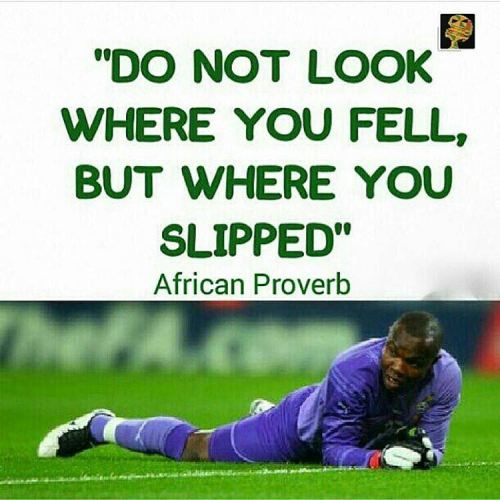@Regrann_App from @kemet_anu - #Repost @african.proverbs ・・・ Where you fall and where you slip sound