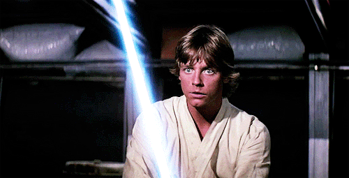 mostthingskenobi: dailyswposts: This is the weapon of a Jedi Knight. Not as clumsy or random as a bl