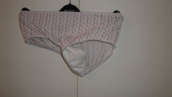 Lovely soft panties I took from your bag before you left with your vulval stains on it!! Have worn and masturbated into it a few times…And yes…. thats where your soft vulva lies against…….I cant explain why I find your vulval smell heavenly!!