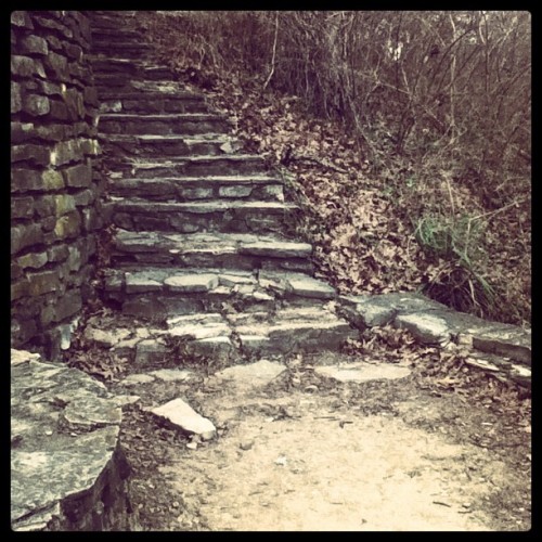 The Abandoned Nim Family Mansion From The Early 1900's Overlooking The Mississippi River. There's A Small