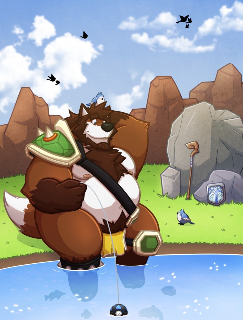 johnny-and-stuff-deactivated201: Doing a Quest - by Almasy