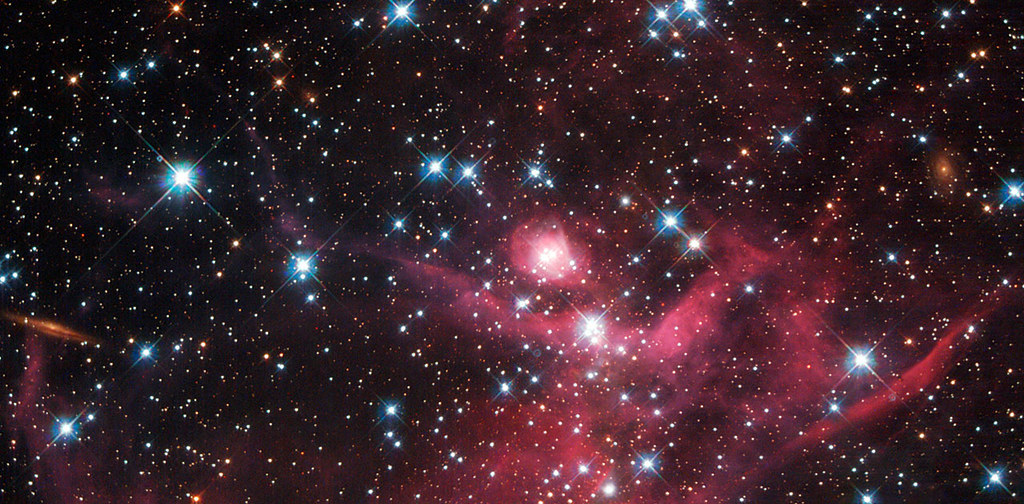 Cloaked in red by europeanspaceagency