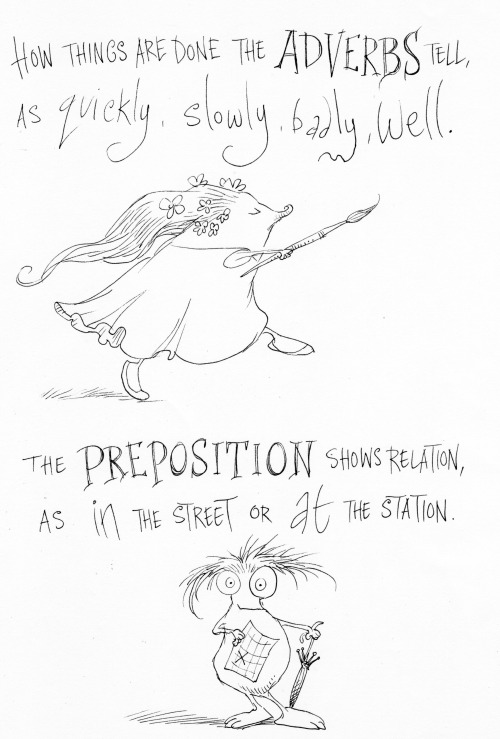 navigatorsnorth:  chrisriddellblog:  Grammar’s little helpers.  @aethersea