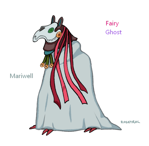 Weird horse pokemonInspired by the wonderful Mari lwyd